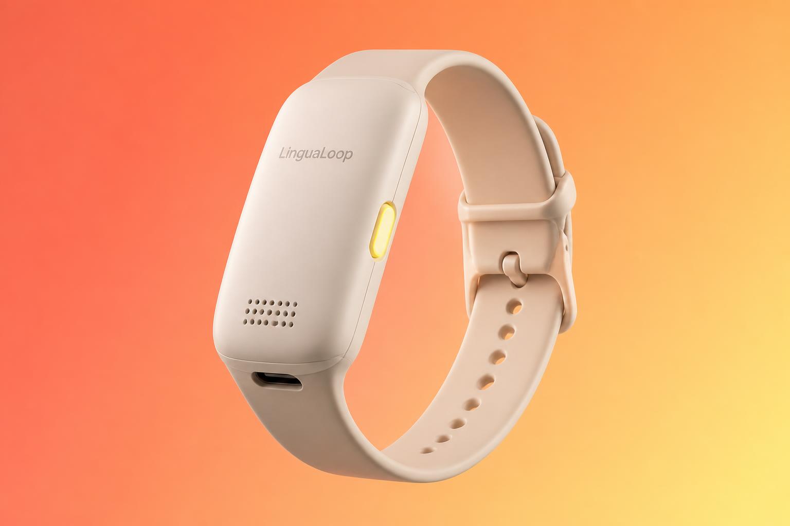 LanguaLoop translation wristband